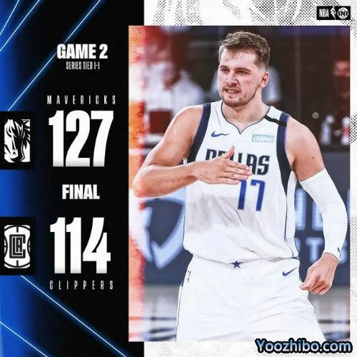 <a href=/lanqiugengduo/mavericks/ target=_blank class=infotextkey>独行侠</a>击沉<a href=/lanqiugengduo/clippers/ target=_blank class=infotextkey>快船</a>大比分扳1-1平！