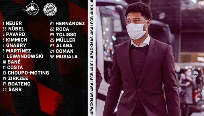 <a href=/zuqiugengduo/bayern/ target=_blank class=infotextkey>拜仁</a>vs萨尔茨堡<a href=/zuqiugengduo/ouguan/ target=_blank class=infotextkey>欧冠</a>大名单