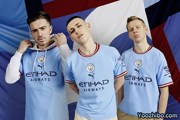 2022-23赛季<a href=/zuqiugengduo/mancheng/ target=_blank class=infotextkey>曼城</a>主场球衣一览