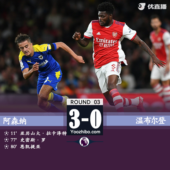 阿森纳vs温布尔登 全场录像