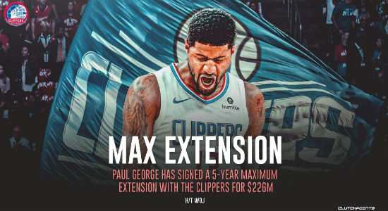 保罗-乔治续约<a href=/lanqiugengduo/clippers/ target=_blank class=infotextkey>快船</a>