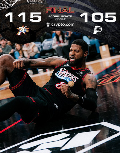 12月13日 NBA常规赛 步行者vs76人 全场录像及集锦