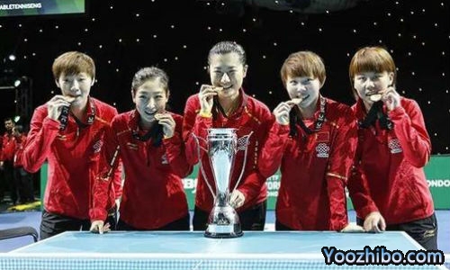 女子<a href=/tiyugengduo/pingpang/ target=_blank class=infotextkey>乒乓球</a>队员