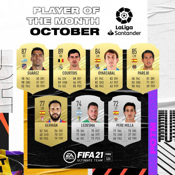 10月<a href=/zuqiugengduo/xijia/ target=_blank class=infotextkey>西甲</a>最佳球员候选出炉