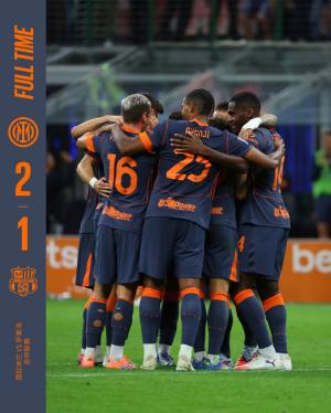 意甲：国米2-1萨索洛 迪马尔科建功 奥古斯托造乌龙