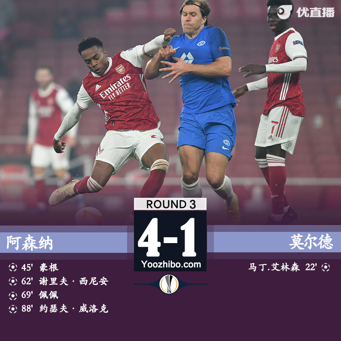 <a href=/zuqiugengduo/arsenal/ target=_blank class=infotextkey>阿森纳</a>4-1莫尔德