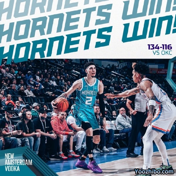 黄蜂轻取雷霆,送给后者六连败。