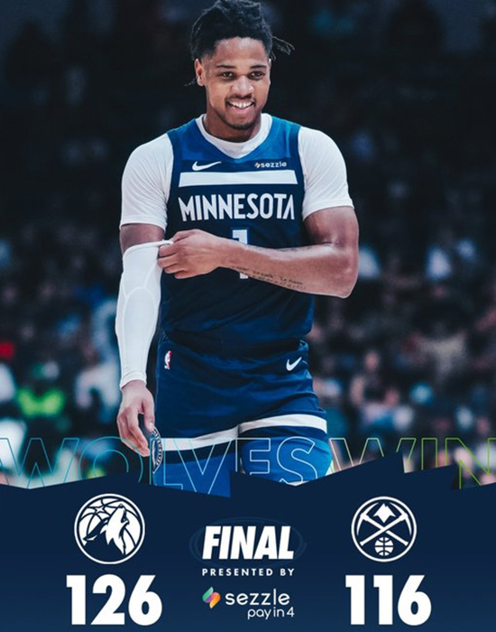 季前赛-掘金不敌残阵森林狼 海兰德18+3+3  <a href=/qiuxinggengduo/lanqiugengduo/130.html target=_blank class=infotextkey>约基奇</a>14+5 爱德华兹缺阵